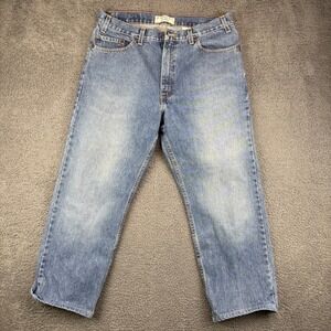Levi Strauss Signature Mens Regular‎ Fit Blue Denim Jeans W36 L30
